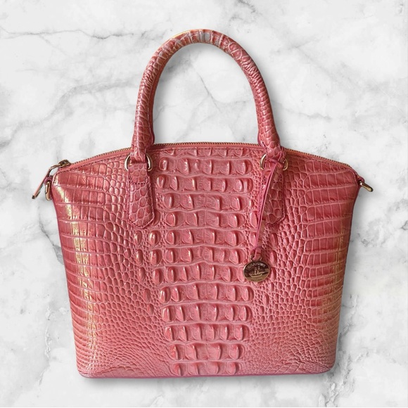 Brahmin Top Handle Satchel Bag with Removable Shoulder Strap - Picture 3 of 14